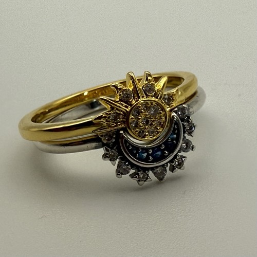 Set anello luna sole - set,